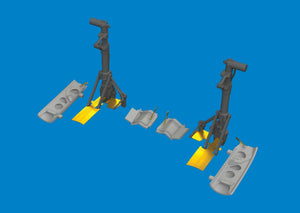 Eduard 6481074 P-40E undercarriage legs PRINT EDUARD 1/48 – imagen 2