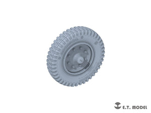 E.T. Model P35-130 WWII German Sd.kfz.251/Sd.kfz.11 Sagged Front Wheels 1/35 – zdjęcie 2