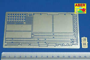 Aber 16004 Front fenders for Tiger I, Aufs.E - Early /Late version 1/16 – immagine 2