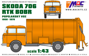 MAC RES43104 Škoda 706 RTK BOBR 1/43