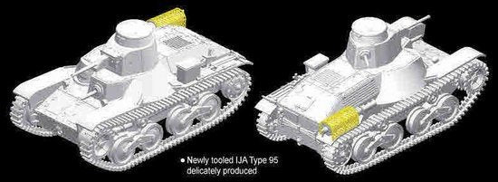 Dragon 7394 IJA Type 95 Ha-G 333, Light Tank 1/72 – Bild 2