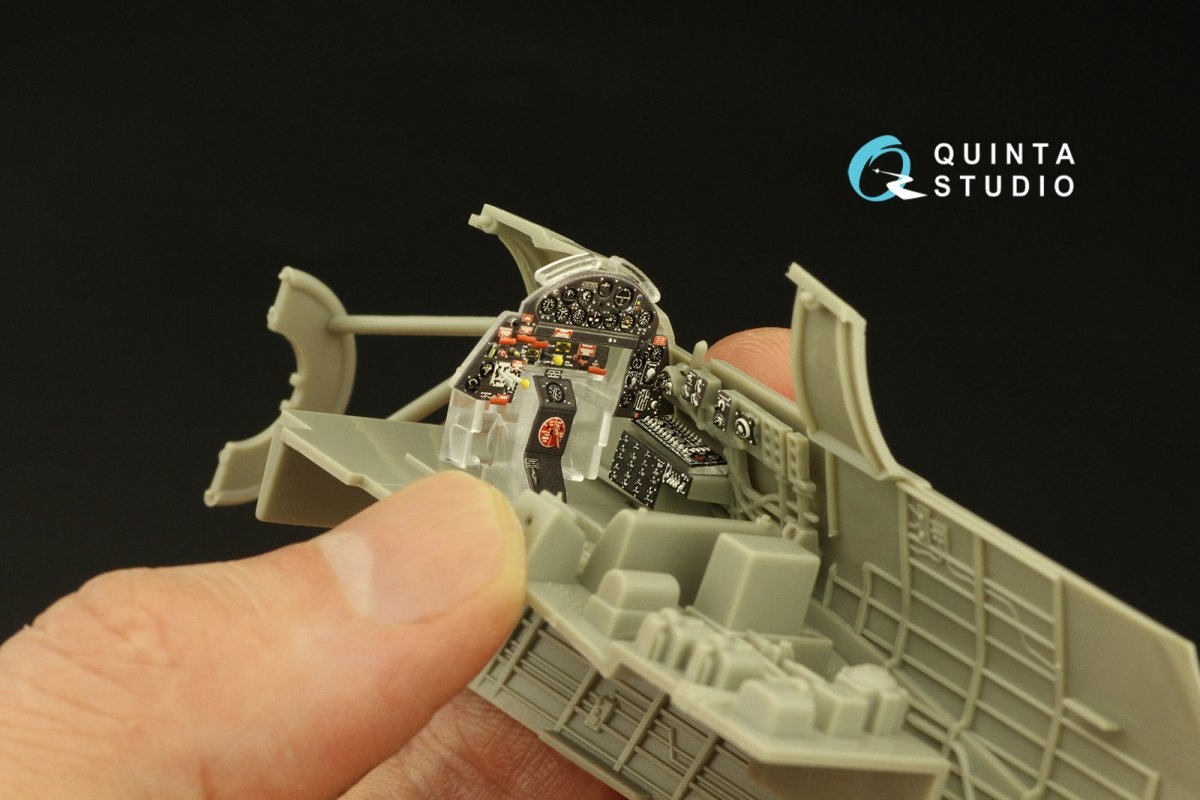 Quinta Studio QD48359 TBF-1 Avenger 3D-Printed &amp;amp; coloured Interior on decal paper (Academy) 1/48 – immagine 11