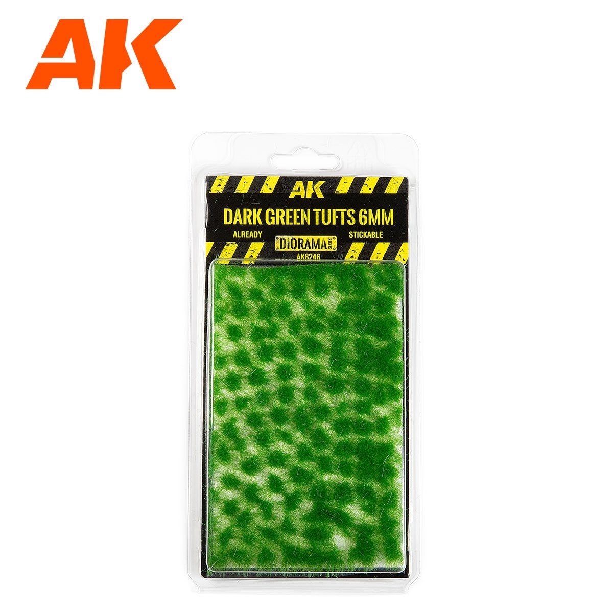 AK Interactive AK8246 Touffes vert foncé 6 mm
