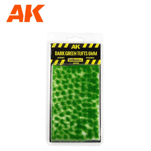 AK Interactive AK8246 Touffes vert foncé 6 mm