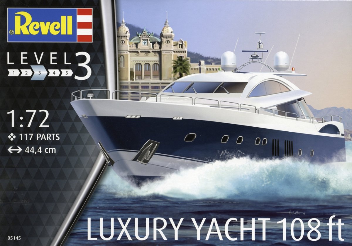 Revell 05145 Yacht de luxe 108 pieds 1/72