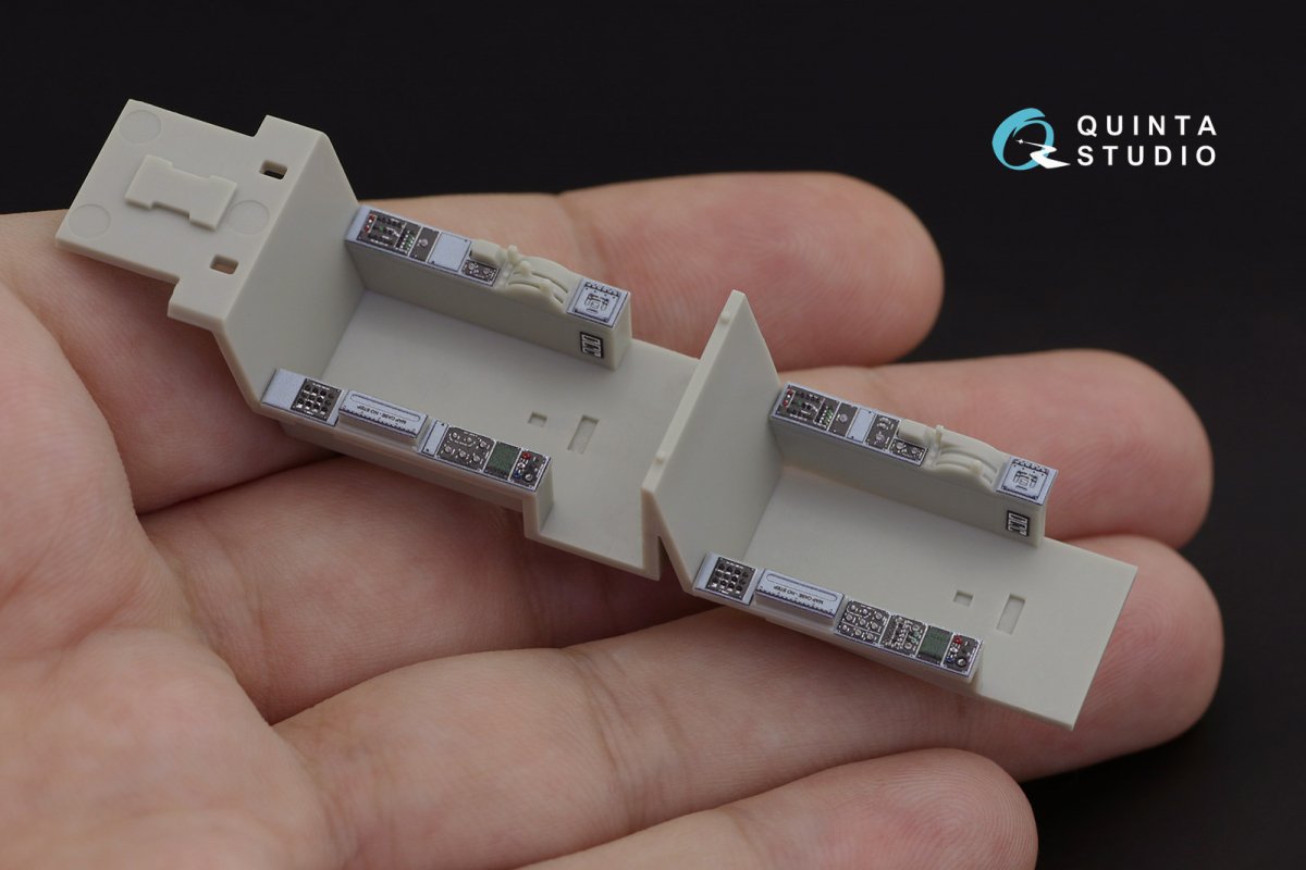 Quinta Studio QD48210 F-5F-2 3D-Printed &amp;amp; coloured Interior on decal paper (AFV club) 1/48 – immagine 7