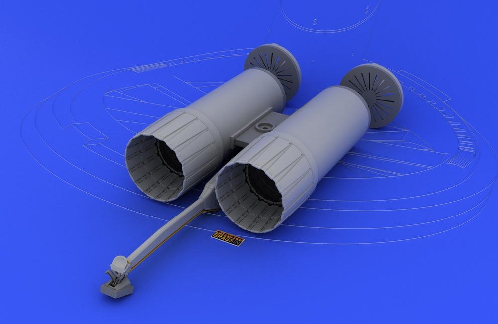 Eduard 632011 F-4 exhaust nozzles USN late 1/32 (Tamiya) – Bild 3