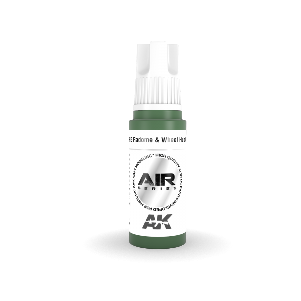 AK Interactive AK11919 RADOME &amp;amp; WHEEL HUB GREEN – AIR 17ml – image 2