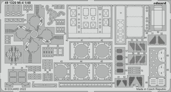 Eduard BIG49359 Mi-4 TRUMPETER 1/48 – immagine 3