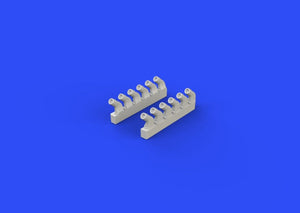 Eduard 672111 Spitfire exhaust stacks - rounded EDUARD 1/72 – zdjęcie 3