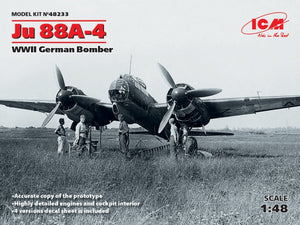 ICM 48233 Ju 88A-4 WWII German Bomber