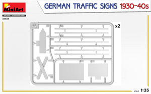 MiniArt 35633 GERMAN TRAFFIC SIGNS 1930-40s 1/35 – Bild 4
