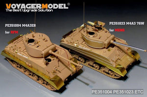 Voyager Model PE351023 WWII US M4A3 (76) w Mid Tank Basic For MENG TS-043 1/35 – immagine 18