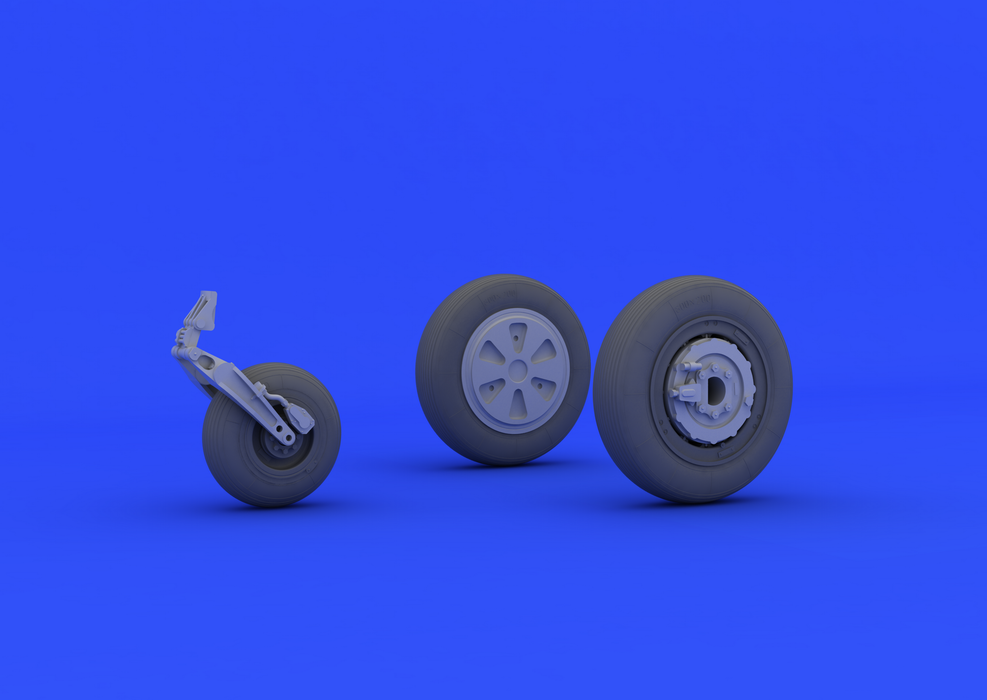 Eduard 648110 MiG-21PFM wheels 1/48 (EDUARD) – immagine 4
