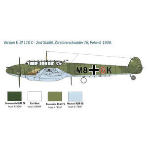 Italeri 2794 MESSERSCHMITT BF-110 C/D 1/48 – immagine 5