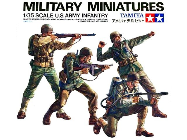 Tamiya 35013 U.S. Army Infantry 1/35