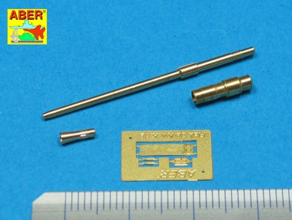 Aber 35L-086 German 2cm L/65 gun barrel for Flak 38 1/35 – Bild 3