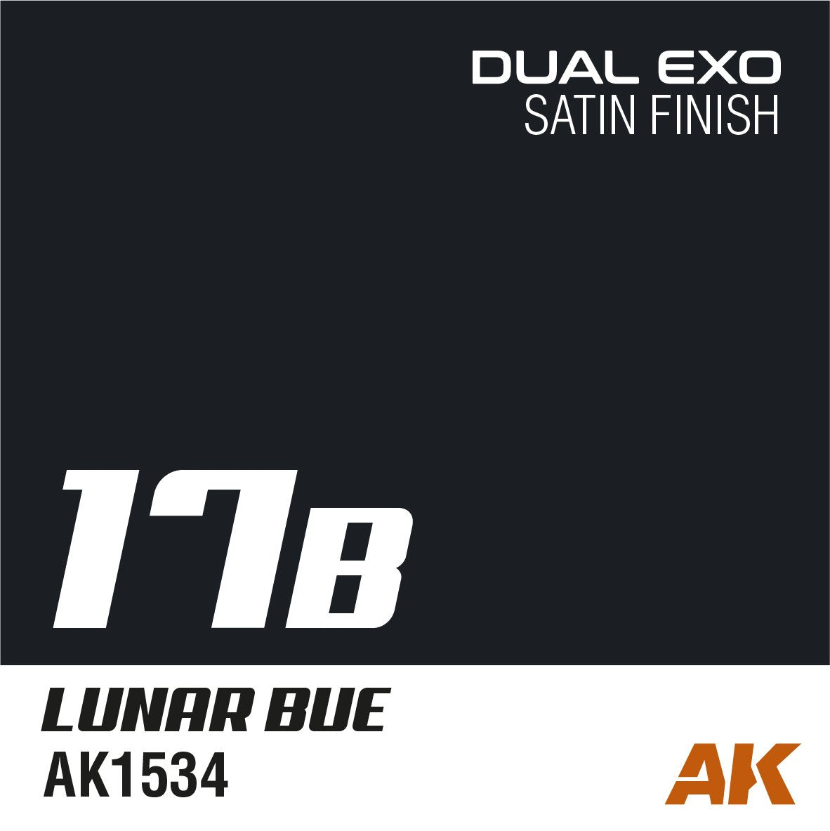 AK Interactive AK1561 DUAL EXO SET 17 – 17A GRAPHITE BLUE &amp;amp; 17B LUNAR BLUE – immagine 3