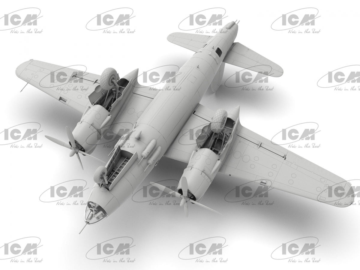 ICM 48323 B-26G Marauder WWII American/France Bomber 1/48 – immagine 5