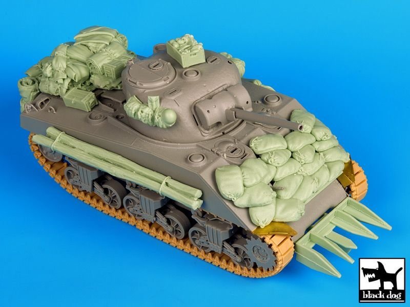 Black Dog T35081 Sherman 75mm Normandy accessories set 1/35 – immagine 5