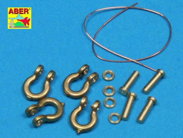Aber R-18 Shackle for russian tanks KV-1, KV-2 and JS-2 - 4 pcs. 1/35