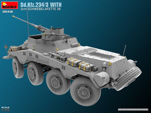 MiniArt 35431 Sd.Kfz.234/3 With 2cm Schwebelafette 38 1/35 – Bild 6