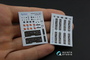 Quinta Studio QD35016 Ural-4320 3D-Printed &amp;amp; coloured Interior on decal paper (for Zvezda kit) 1/35 – imagen 2