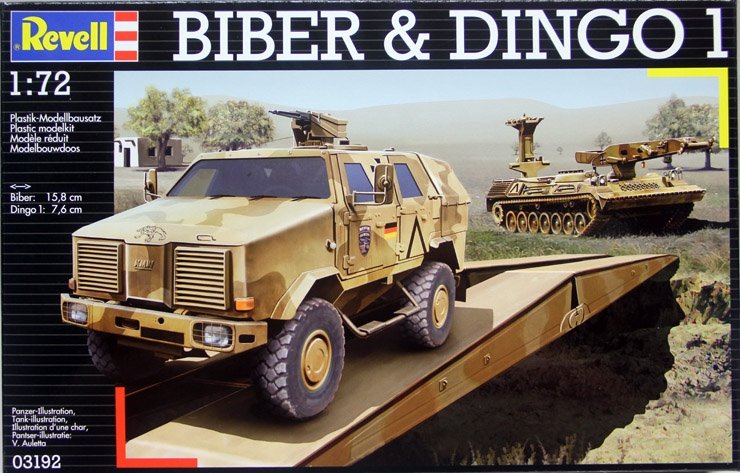 Revell 03192 BIBER &amp; DINGO 1 (1/72)