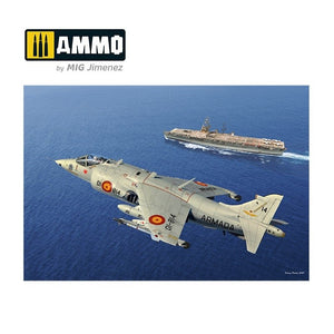 AMMO of Mig Jimenez 8505 Harrier AV-8S MATADOR Spanish, American, British versions 1/48 – immagine 3