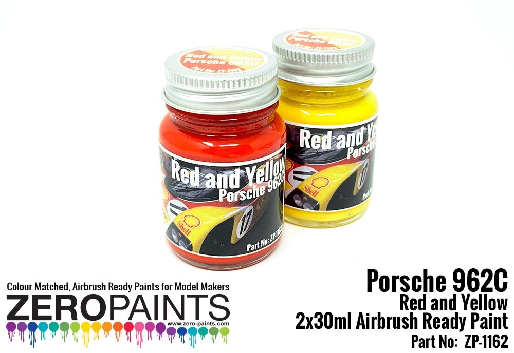 Zero Paints ZP-1162 Porsche 962C Shell Paint Set 2x30ml – immagine 2