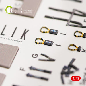 KELIK K48036 EA-18G &amp;quot;GROWLER&amp;quot; INTERIOR 3D DECALS FOR MENG KIT 1/48 – immagine 5