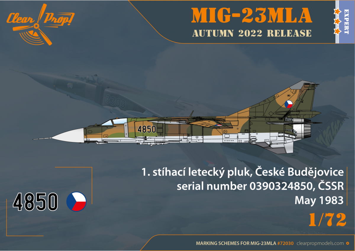 Clear Prop! CP72030 MiG-23MLA Flogger-G EXPERT KIT 1/72 – immagine 3