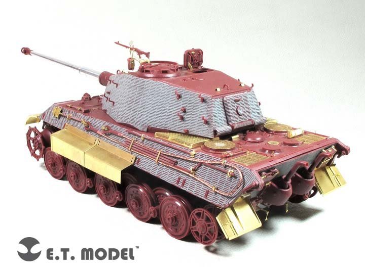 E.T. Model EA35-121 WWII German King Tiger Fender &amp;amp; Side Skirts For Meng Kit 1/35 – Bild 4
