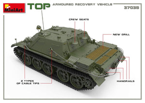 MiniArt 37038 TOP ARMOURED RECOVERY VEHICLE 1/35 – zdjęcie 4