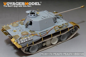 Voyager Model PE351174 WWII German Panther A early ver. Basic（For MENG TS-046）1/35 – Bild 10