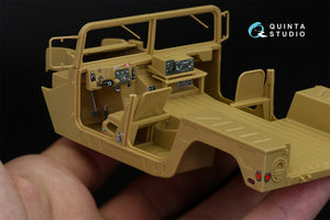 Quinta Studio QD35039 HUMVEE Family 3D-Printed &amp;amp; coloured Interior on decal paper (Tamiya) 1/35 – immagine 2
