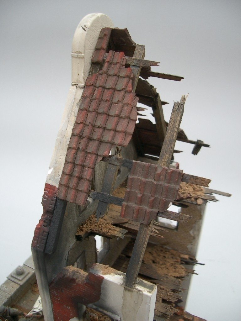 RT-Diorama 35007 Roof tiles with chimney 1/35 – Bild 6