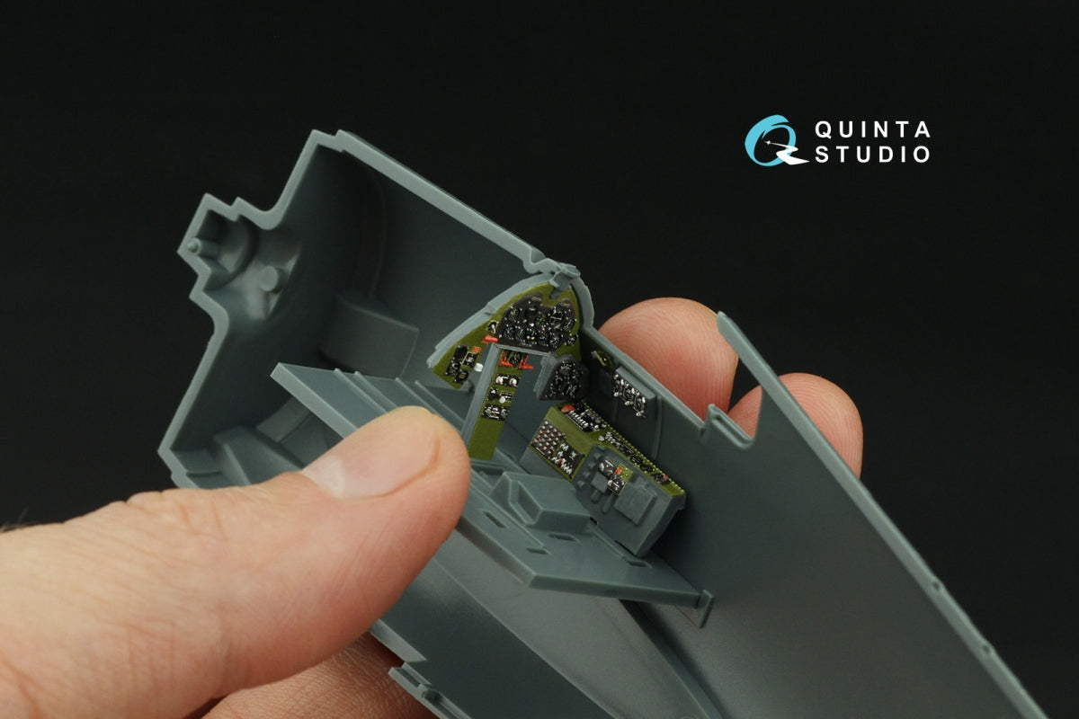 Quinta Studio QD48330 F6F-3 Hellcat 3D-Printed &amp;amp; coloured Interior on decal paper (Eduard) 1/48 – Bild 11