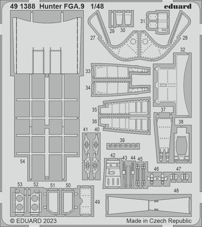 Eduard BIG49391 Hunter FGA.9 AIRFIX 1/48 – Bild 2