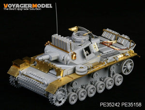 Voyager Model PE35242 WWII German Pz.Kpfw.III Ausf.N sPz.Abt 501 Afrika For DRAGON 6431 1/35 – Bild 2