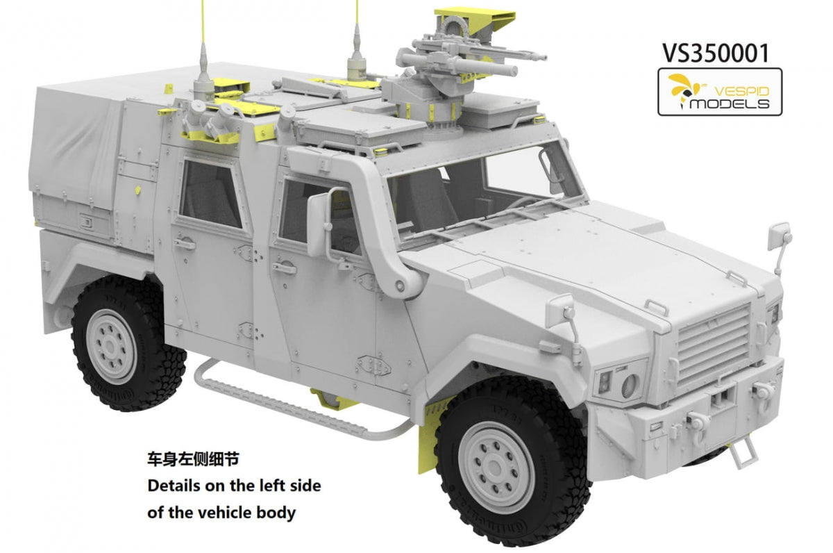 Vespid Models VS350001 German Utility Vehicle 2011 Production Eagle IV 1/35 – immagine 6