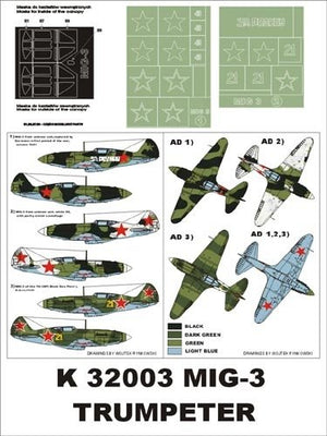 Montex K32003 MiG - 3 1/32