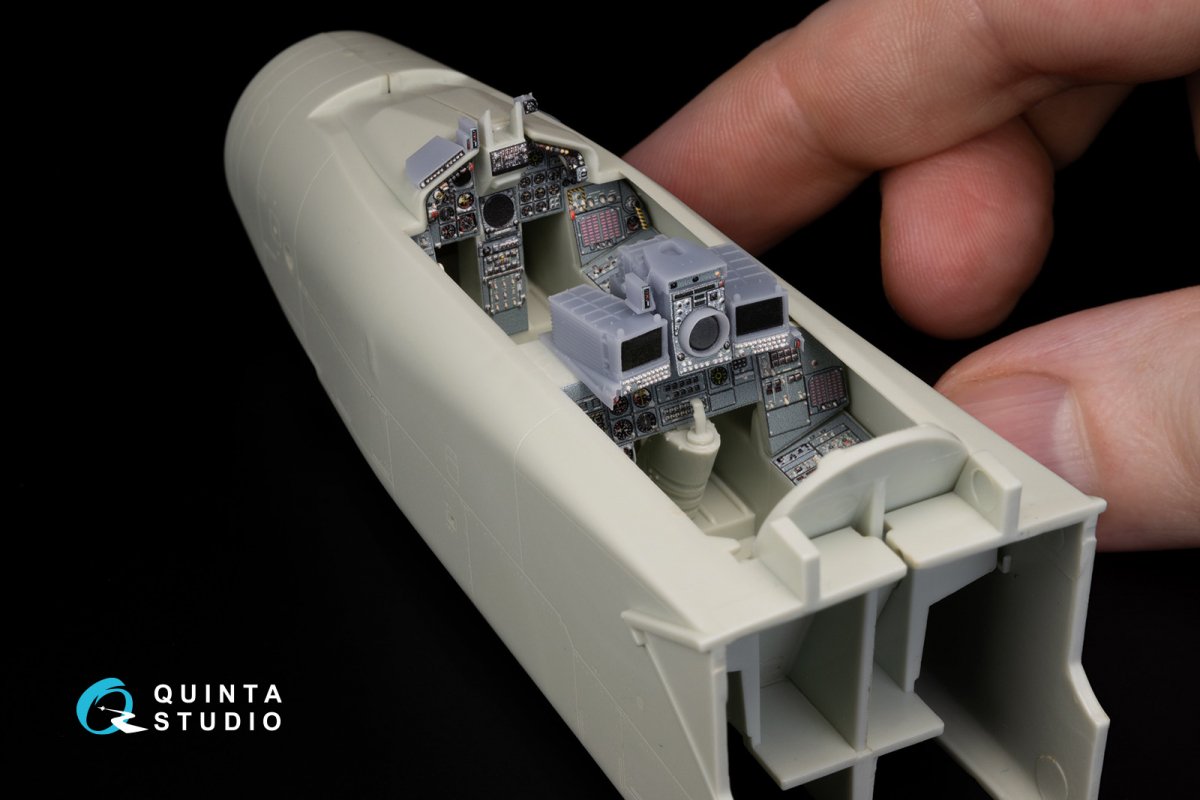 Quinta Studio QD+48054 Tornado IDS German 3D-Printed &amp;amp; coloured Interior on decal paper (Revell) (with 3D-printed resin parts) 1/48 – immagine 12