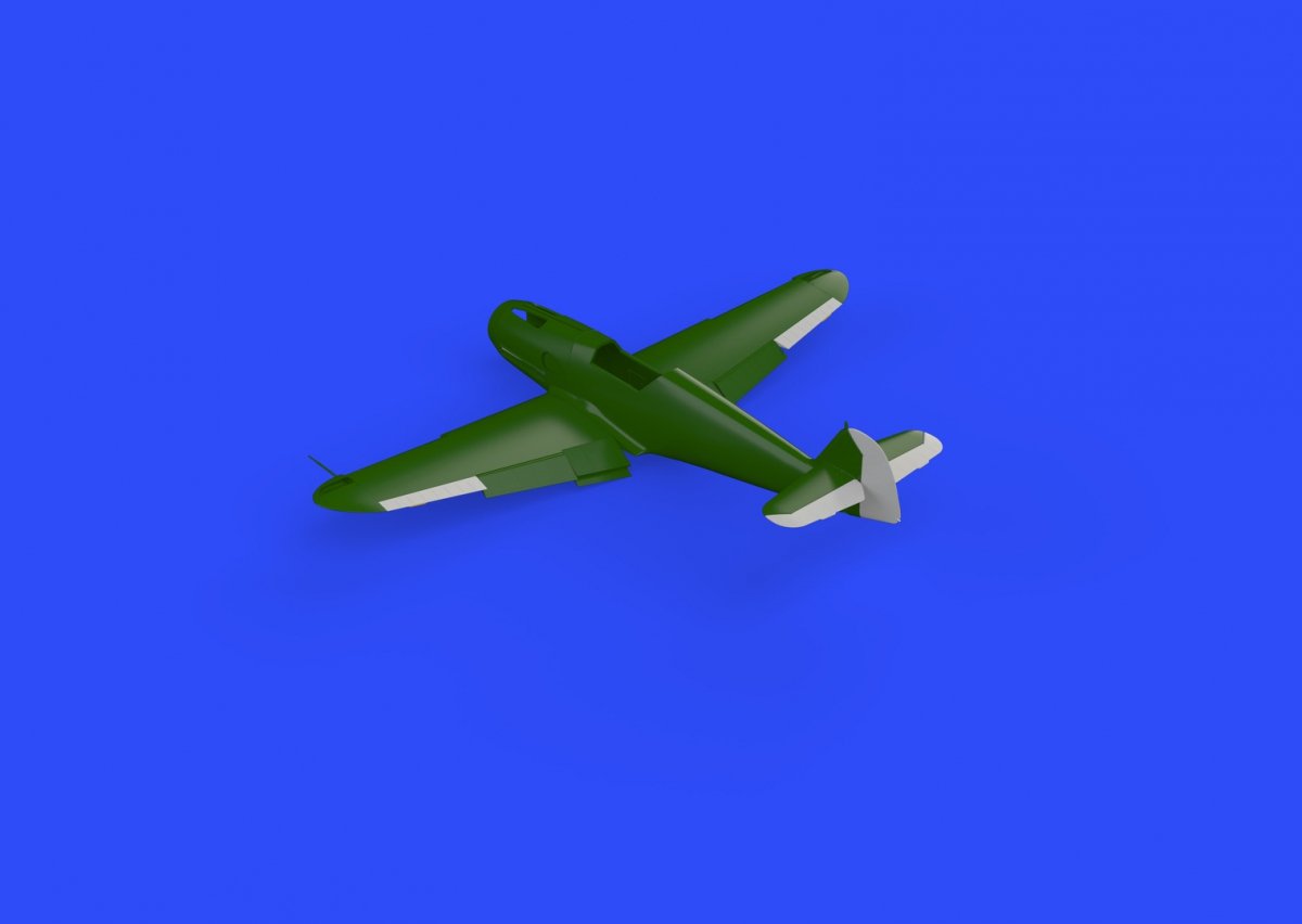 Eduard 648292 Bf 109F control surfaces EDUARD 1/48 – immagine 2