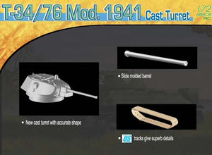 Dragon 7262 T-34/76 Mod.1941 Cast Turret 1/72 – zdjęcie 5