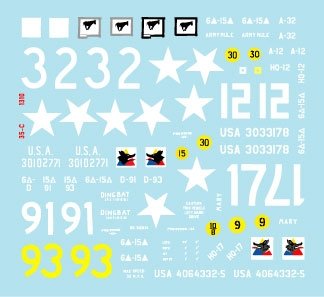 Star Decals 35-C1310 US Armored Mix # 3 1/35 – Bild 2