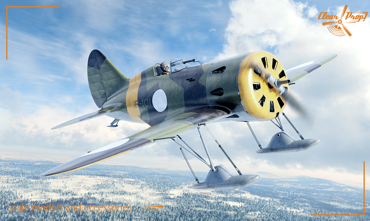 Clear Prop! CP72048 I-16 type 5 In Finnish Service STARTER KIT 1/72 – Bild 3