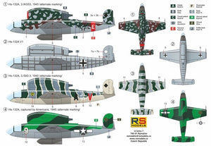 RS Models 92266 Henschel Hs-132 A 1/72 – Bild 6
