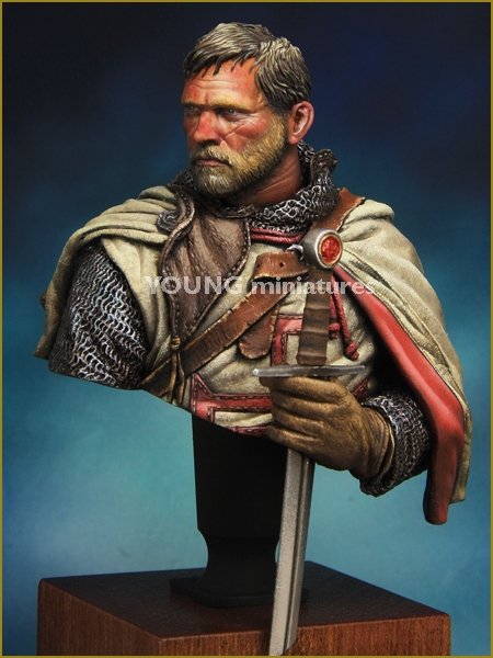 Young Miniatures YH1837 TEMPLAR KNIGHT 1/10 – imagen 3