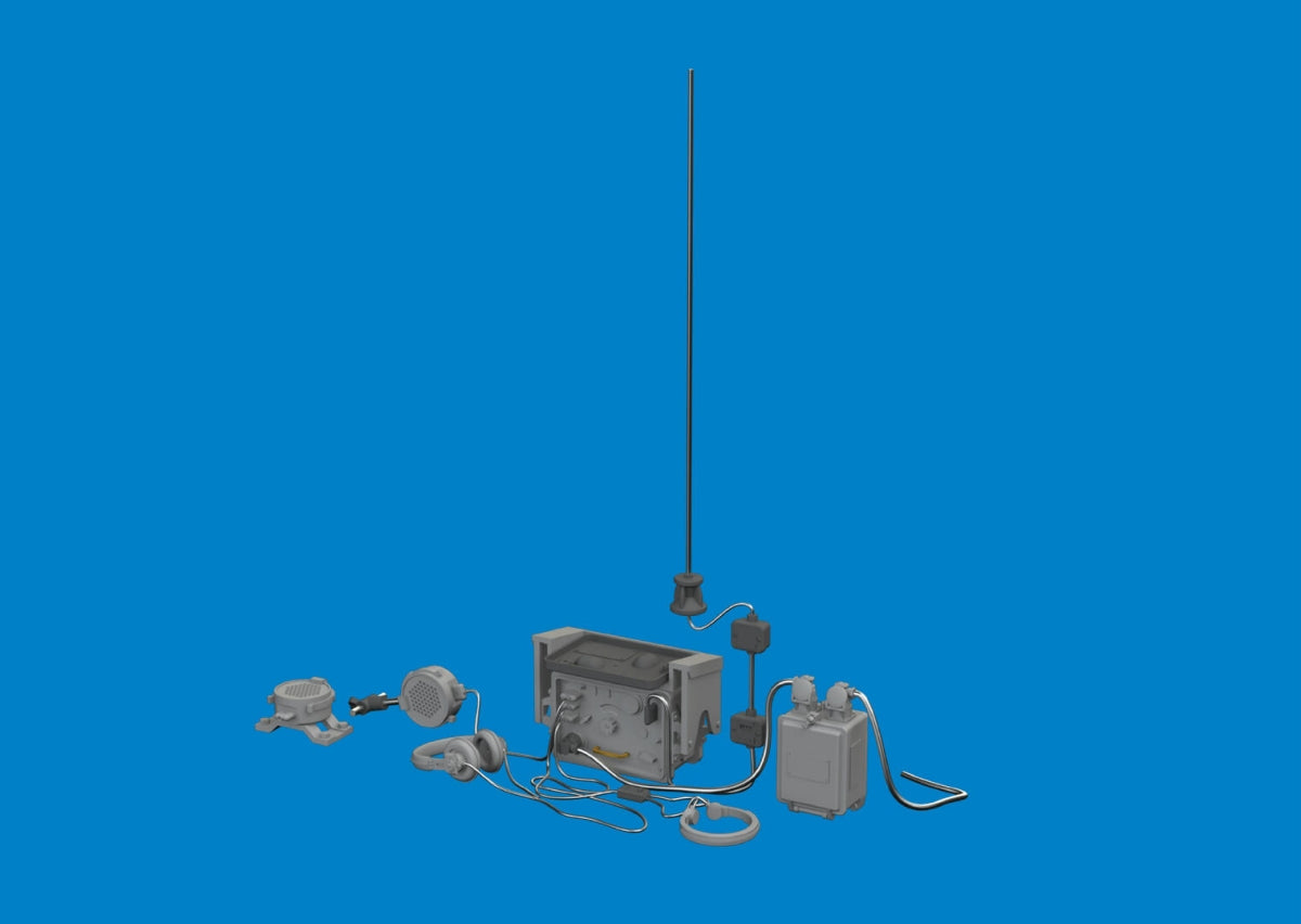 Eduard 635038 Sd. Kfz. 250 radio equipment PRINT TAKOM 1/35 – image 2